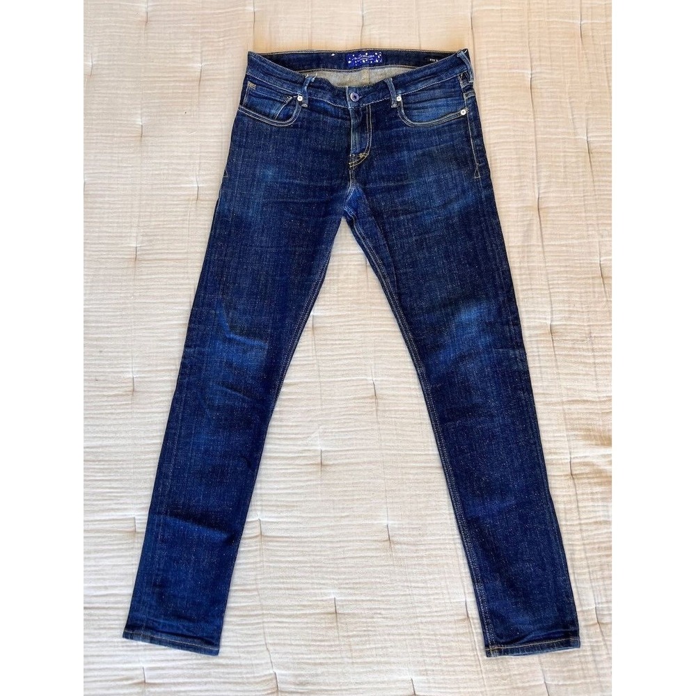 Scotch Soda Tye X Mens Jeans Dark Wash Slim Fit Size 31x32